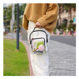 Waterproof Stadium Approved Clear Backpack Crossbody Bag