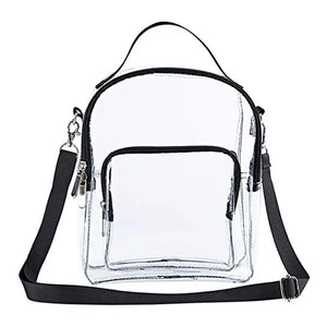 Waterproof Stadium Approved Clear Backpack Crossbody Bag