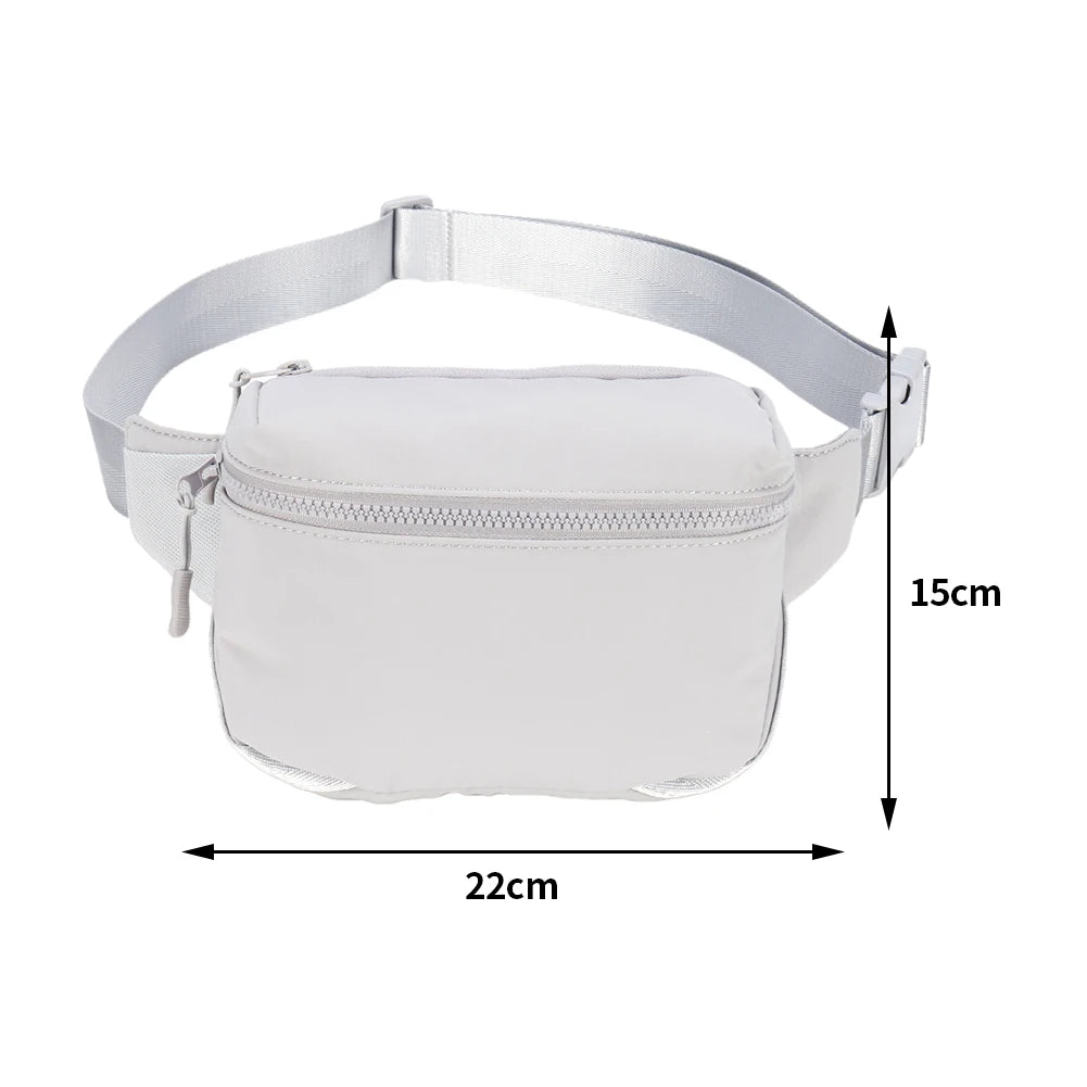 Waterproof Hip Waist Packs Unisex Yoga Bags Outdoor Portable Nylon