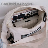Waterproof Japanese Harajuku Nylon Crossbody Bag Large Capacity Handbag