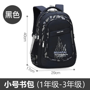 Waterproof Kids Backpack School Bags For Boys Large Orthopedic Primary Book Bag