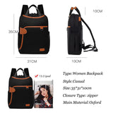 Waterproof Laptop Backpack for Women School Backpack Ladies SchoolBag