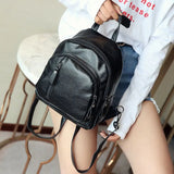 Waterproof Leather Women Backpack High Anti-theft Ladies Large Capacity Backpack