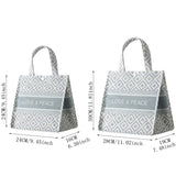 Waterproof Lunch Bag Office Thermal Tote Hiking Picnic Storage Pouch