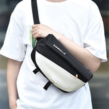 Waterproof Man Waist Bag Fanny Pack Chest Crossbody Bag