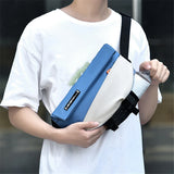 Waterproof Man Waist Bag Fanny Pack Chest Crossbody Bag