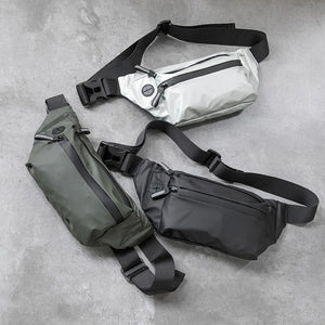Waterproof Waist Bag Fanny Pack Outdoor Crossbody Bag Unisex Belt Bags