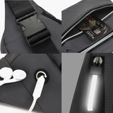 Waterproof Man Waist Bag Chest Pack Outdoor Sports