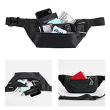 Waterproof Man Waist Chest Pack Crossbody Bag