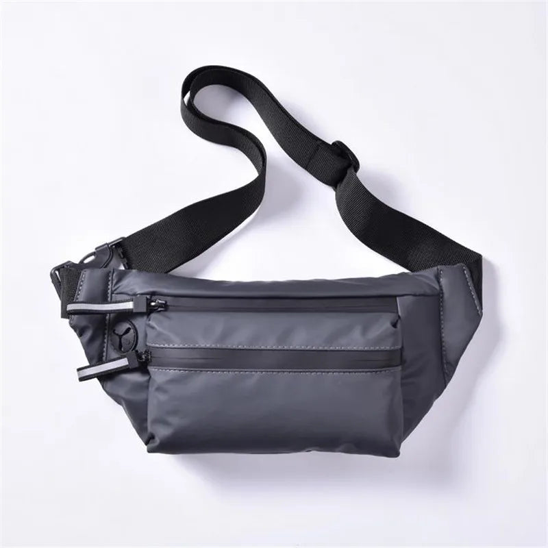 Man Waist Bag Chest Pack Outdoor Sports Crossbody Bag Army-Green