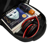 Waterproof Nylon Student School Backpack 15.6 Inch Laptop Bag