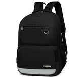 Waterproof Nylon Student School Backpack 15.6 Inch Laptop Bag