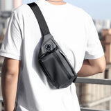 Waterproof Sport Waist Bag Reflective Zipper Outdoor Fanny Chest Pouch