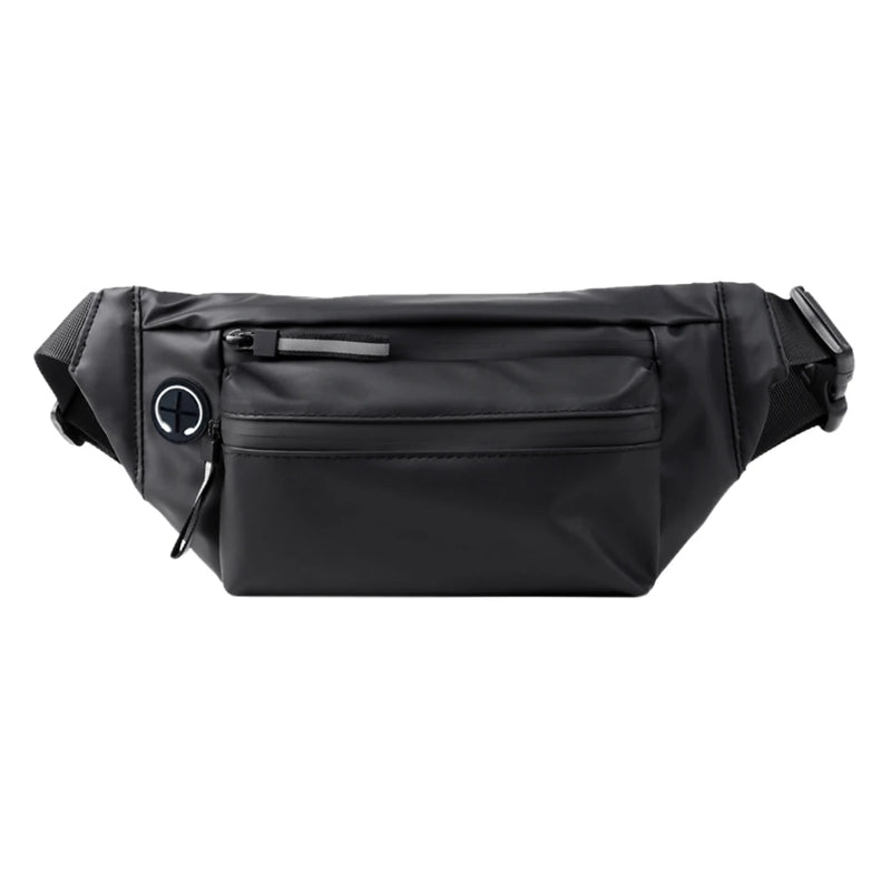 Waterproof Sport Waist Bag Reflective Zipper Outdoor Fanny Chest Pouch