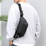 Waterproof Men Waist Bag Fanny Pack Chest Bags Outdoor Sports Crossbody Bags