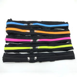 Waterproof Waist Bag Dual Pocket Fanny Pack Anti-theft Sports Pouch
