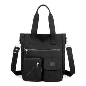 Waterproof Messenger Bags Casual Nylon Commute Bags Large Capacity