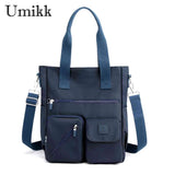 Waterproof Messenger Bags Casual Nylon Commute Bags Large Capacity