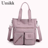 Waterproof Messenger Bags Casual Nylon Commute Bags Large Capacity