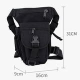 Waterproof Tactical Leg Bag Men Fanny Thigh Pack