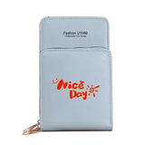Waterproof Phone Bags Women Shoulder Bag Touch Screen Storage Purse