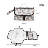 Waterproof Diaper Changing Bag Pad Baby Mom Clean Hand Folding Mat