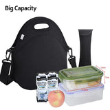 Waterproof Neoprene Lunch Bag Thermal Insulated Lunch Box Tote Cooler Bag