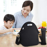 Waterproof Neoprene Lunch Bag Thermal Insulated Lunch Box Tote Cooler Bag