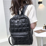 Waterproof Nylon Backpack Female Rucksack Travel School Bag
