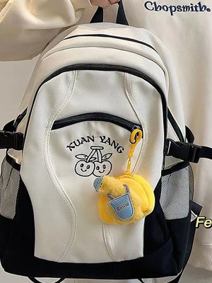 Waterproof Nylon Backpack Laptop Large Capacity Girls Bookbags