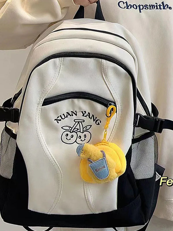 Waterproof Nylon Backpack Laptop Large Capacity Girls Bookbags