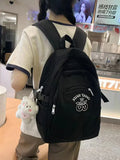 Waterproof Nylon Backpack Laptop Large Capacity Girls Bookbags