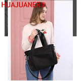 Waterproof Nylon Bag Women Large Laptop Handbags Shoulder Bag
