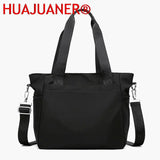Waterproof Nylon Bag Women Large Laptop Handbags Shoulder Bag