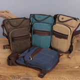 Waterproof Nylon/Canvas Waist Fanny Pack Travel Drop Belt Bag