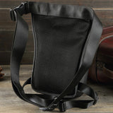 Waterproof Nylon/Canvas Waist Fanny Pack Travel Drop Belt Bag