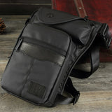 Waterproof Nylon/Canvas Waist Fanny Pack Travel Drop Belt Bag