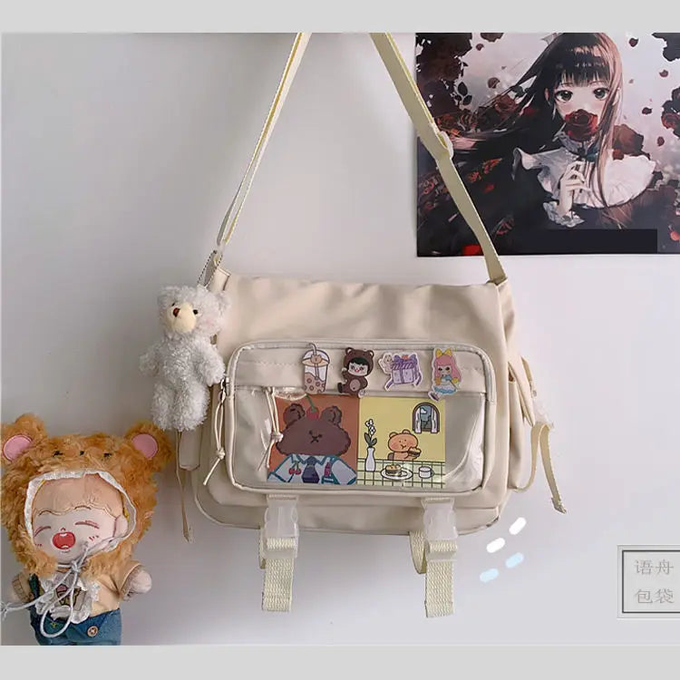 Women's Waterproof Nylon Crossbody Bag