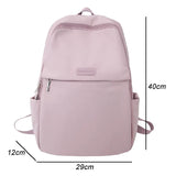 Waterproof Nylon Female Laptop Backpack Schoolbags Japanese Style