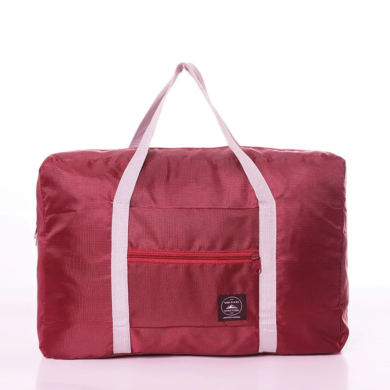 Waterproof Nylon Foldable Travel Bag Large Capacity Shoulder Bags