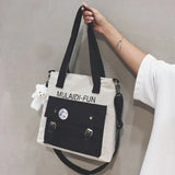 Waterproof Nylon Large Capacity Girl Shoulder Hand Bucket Bag
