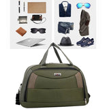 Waterproof Nylon Large Capacity Travel Bag Weekend Duffle Outdoor Shoulder Bag
