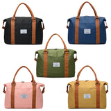 Waterproof Nylon Travel Bag Large Capacity Tote Handbag Weekend Duffle