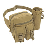 Waterproof Nylon Men Fanny Pack Military Tactical Drop Leg Bag