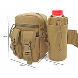 Waterproof Nylon Men Fanny Pack Military Tactical Drop Leg Bag