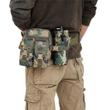 Waterproof Nylon Men Fanny Pack Tactical Army Waist Bag