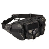 Waterproof Nylon Men Fanny Pack Tactical Waist Bag