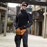 Waterproof Nylon Men Fanny Pack Tactical Waist Bag