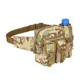 Waterproof Nylon Men Fanny Pack Tactical Waist Bag Outdoor Camping Shoulder Bag