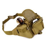 Waterproof Nylon Men Fanny Pack Tactical Waist Bag